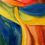 Aquarell auf Papier, 12 x 16 cm
